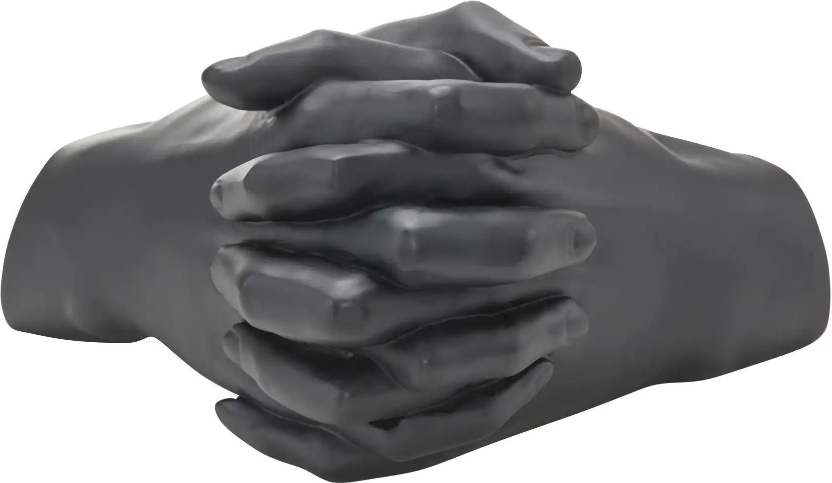 Thumbnail - HOME STORY Deko Skulptur Hände ¦ schwarz ¦ Polyresin (Kunstharz) ¦ Maße (cm): B: 21,5 H: 14 T: 11.5 Accessoires > Deko...