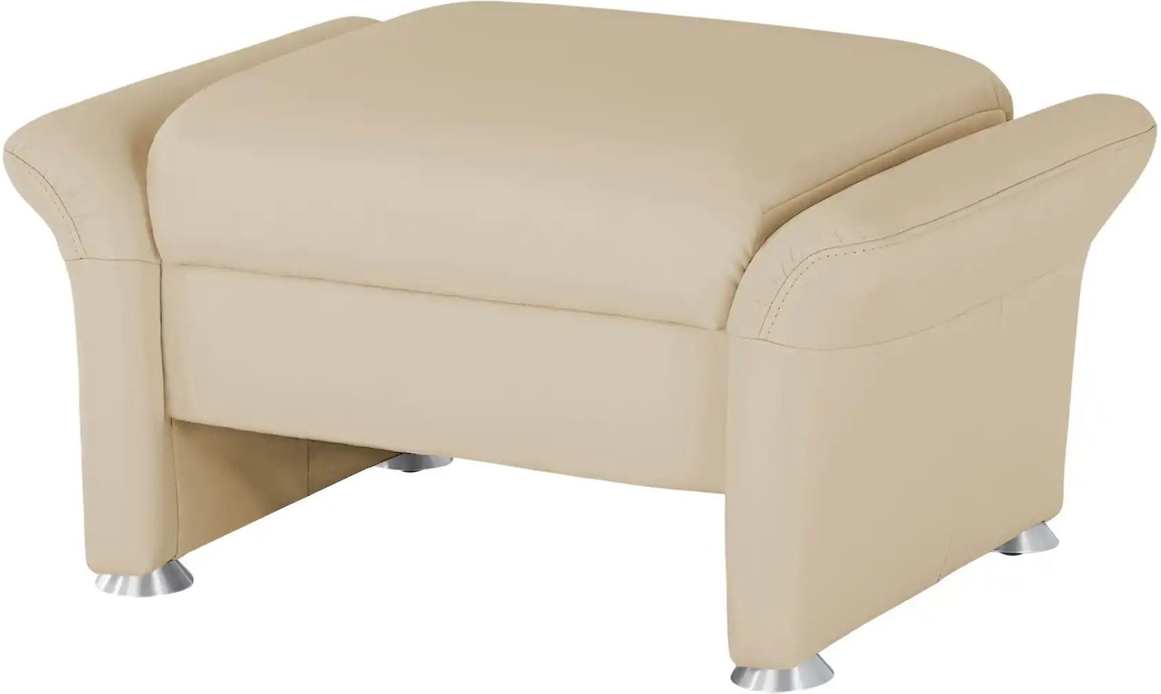 himolla Lederhocker  6001 ¦ beige ¦ Maße (cm): B: 79 T: 57.0 Polstermöbel > Hocker - Höffner