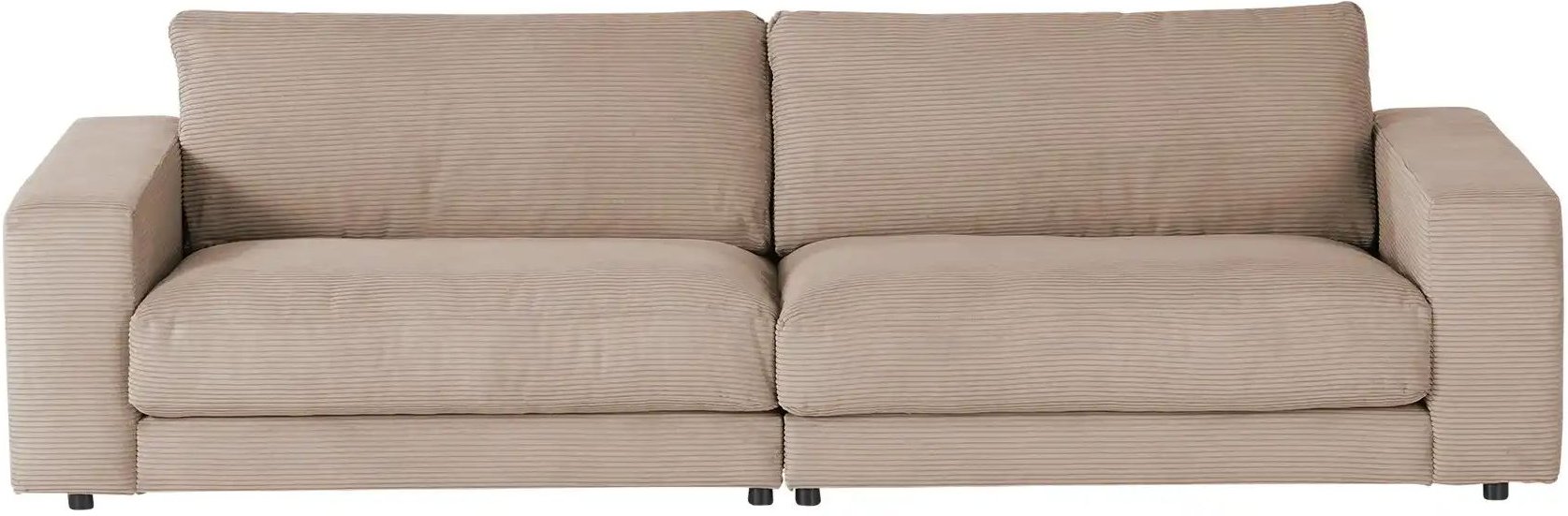 Thumbnail - Jette Home Sofa Cord Sila ¦ braun ¦ Maße (cm): B: 290 H: 85 T: 127.0 Polstermöbel > Sofas > 3-Sitzer - Höffner