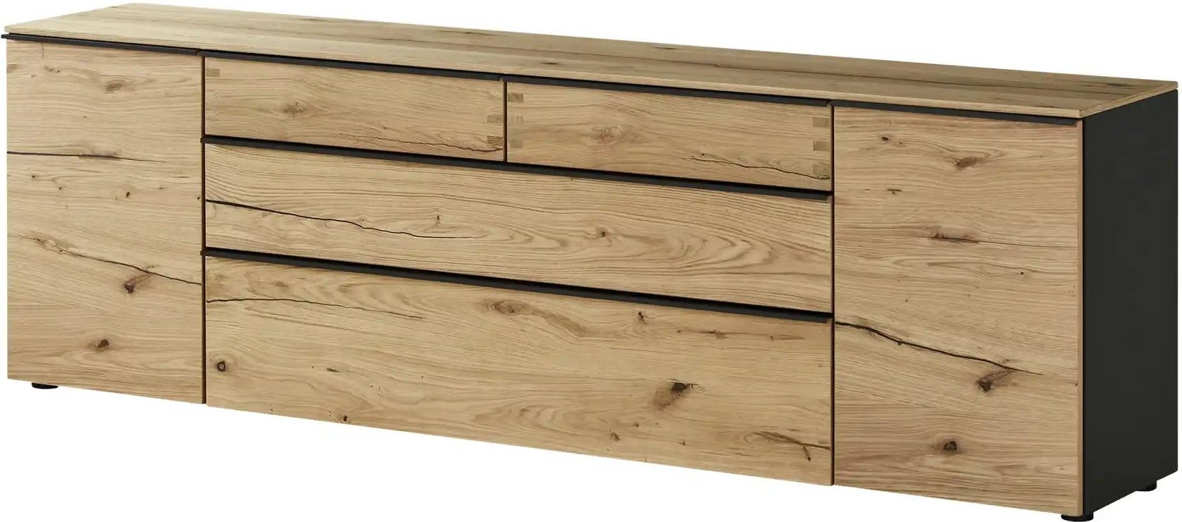 Sideboard Light Line 6 ¦ holzfarben ¦ Maße (cm): B: 211 H: 67 T: 40.0 Kommoden & Sideboards > Sideboards - Höffner