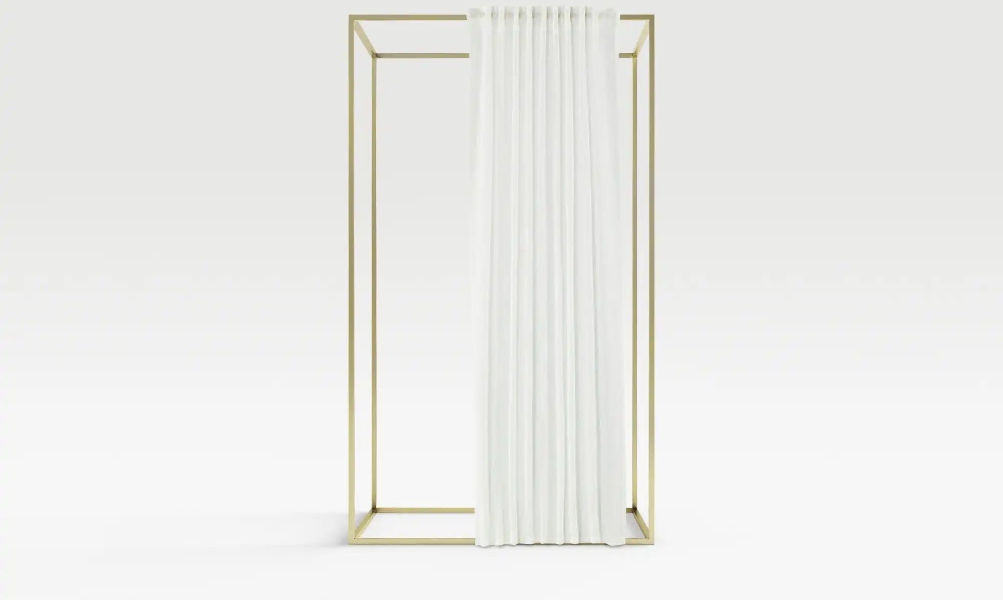 como Verdeckter Schlaufenschal Anna ¦ weiß ¦ Maße (cm): B: 140 H: 245 Gardinen & Rollos > Gardinen & Vorhänge > Schlauf...