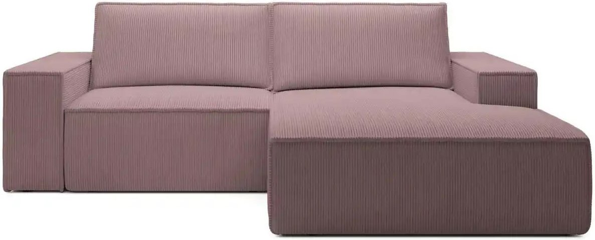 Selsey Ecksofa Farese Mini ¦ lila/violett ¦ Maße (cm): B: 240 H: 85 Polstermöbel > Sofas > 3-Sitzer - Höffner