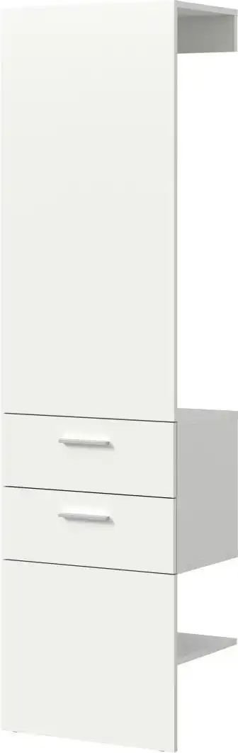 Thumbnail - Garderobenpaneel ¦ weiß ¦ Holzwerkstoff ¦ Maße (cm): B: 52 H: 190 Garderoben & Kleiderstangen > Wandgarderoben - Höffn...