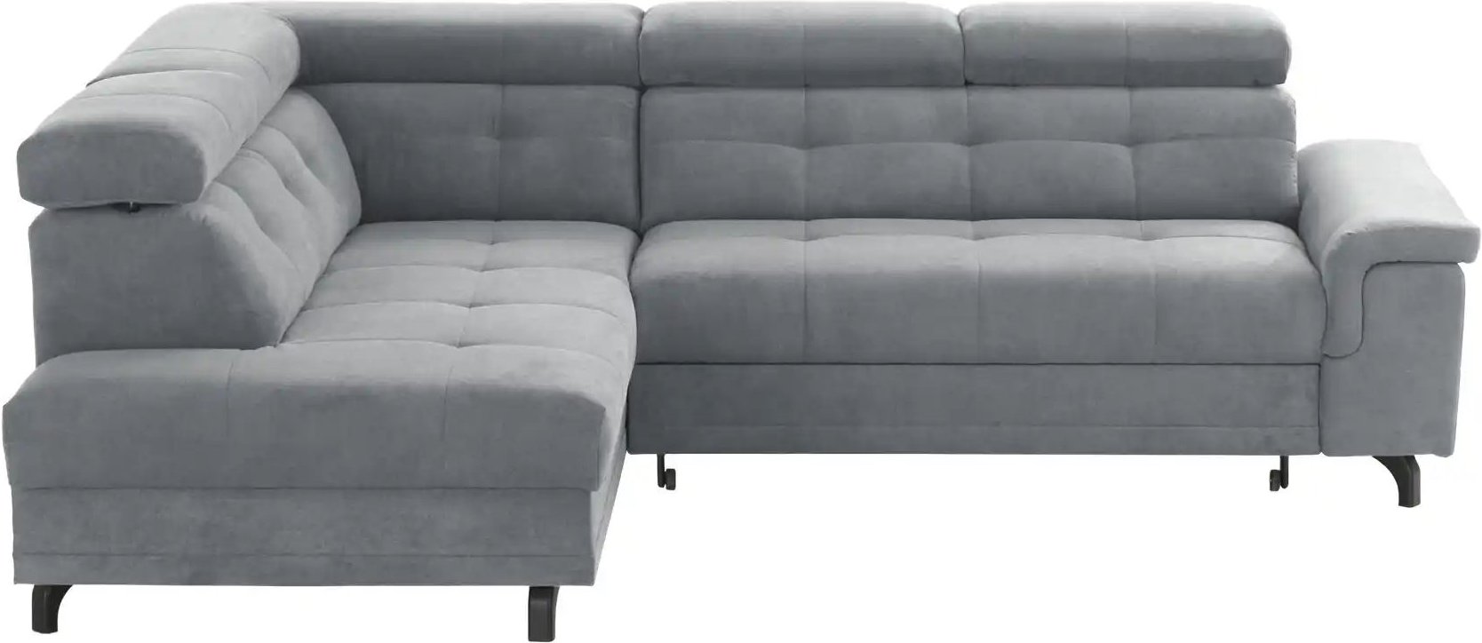 Ecksofa Frieda ¦ grau ¦ Maße (cm): B: 271 H: 87 T: 207.0 Polstermöbel > Sofas > 3-Sitzer - Höffner