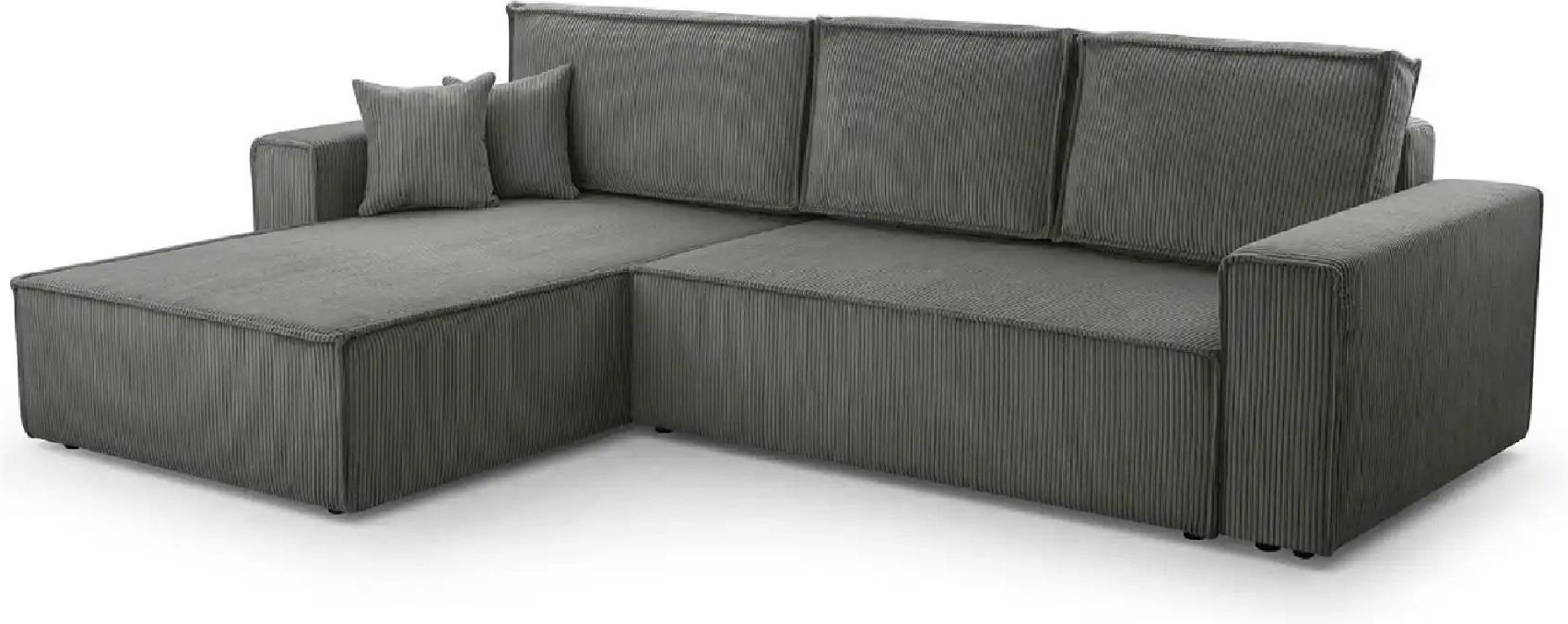 Ecksofa Gibraltar ¦ grau ¦ Maße (cm): B: 287 H: 85 Polstermöbel > Sofas > Ecksofas - Höffner
