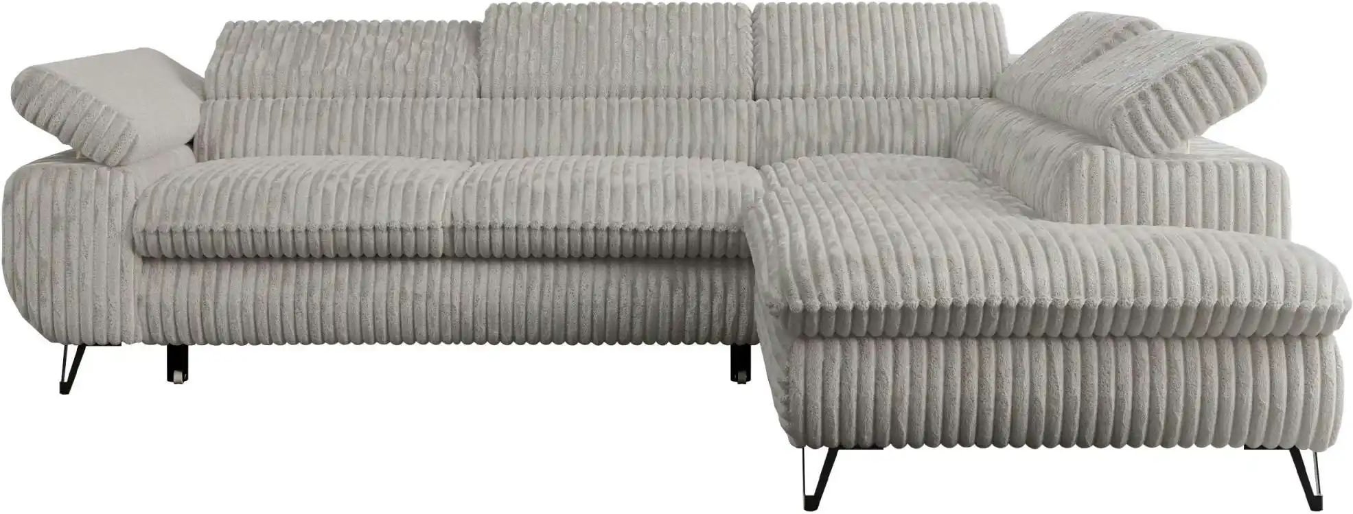 Ecksofa mit Schlaffunktion Peter ¦ grau ¦ Maße (cm): B: 273 H: 76 Polstermöbel > Sofas > Ecksofas - Höffner