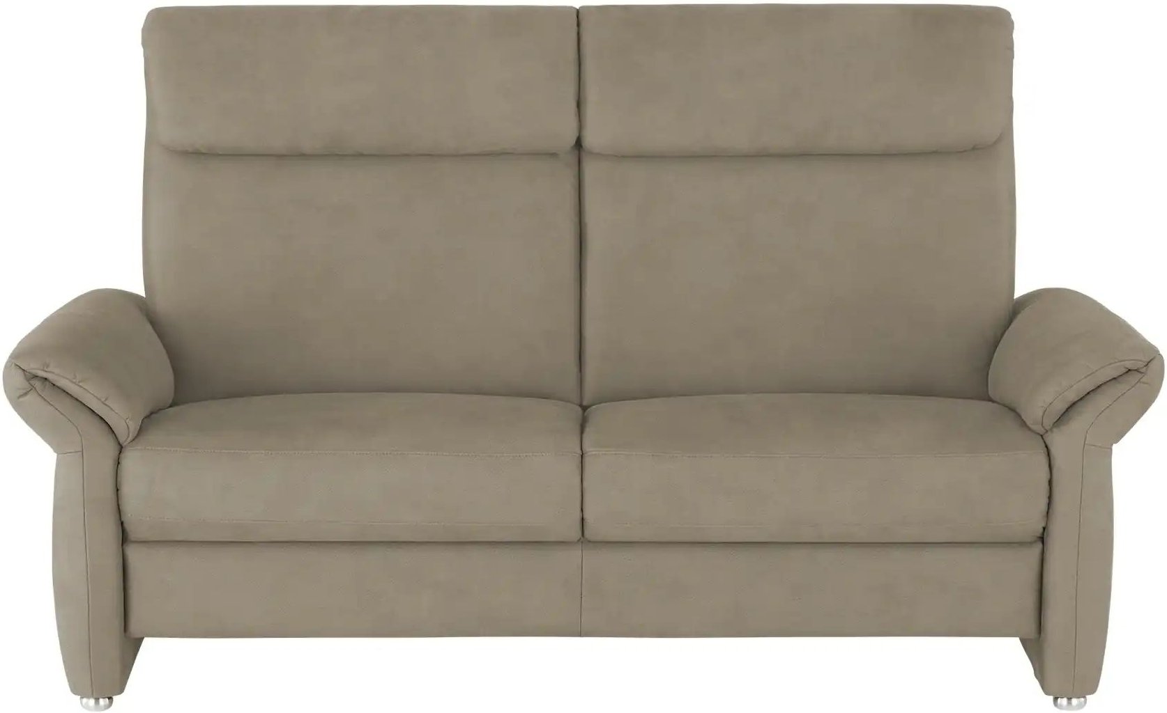 Wohnwert Einzelsofa Mikrofaser Melina ¦ beige ¦ Maße (cm): B: 186 H: 107 T: 97.0 Polstermöbel > Sofas > 2-Sitzer - Höffn...