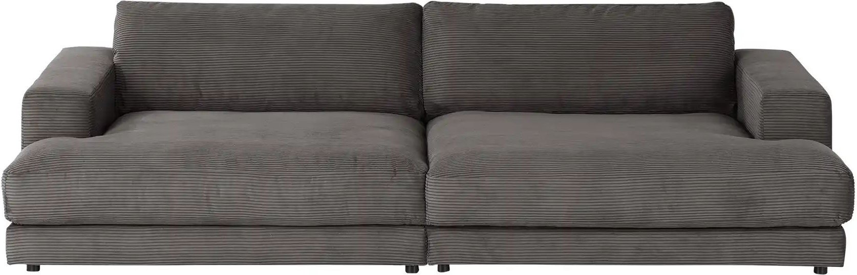 Jette Home Megasofa Cord Sila ¦ grau ¦ Maße (cm): B: 290 H: 85 T: 170.0 Polstermöbel > Sofas > 3-Sitzer - Höffner