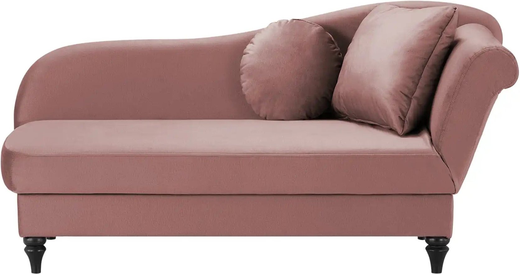 Recamiere Nadja ¦ rosa/pink ¦ Maße (cm): B: 190 H: 92 T: 85.0 Polstermöbel > Liegen - Höffner