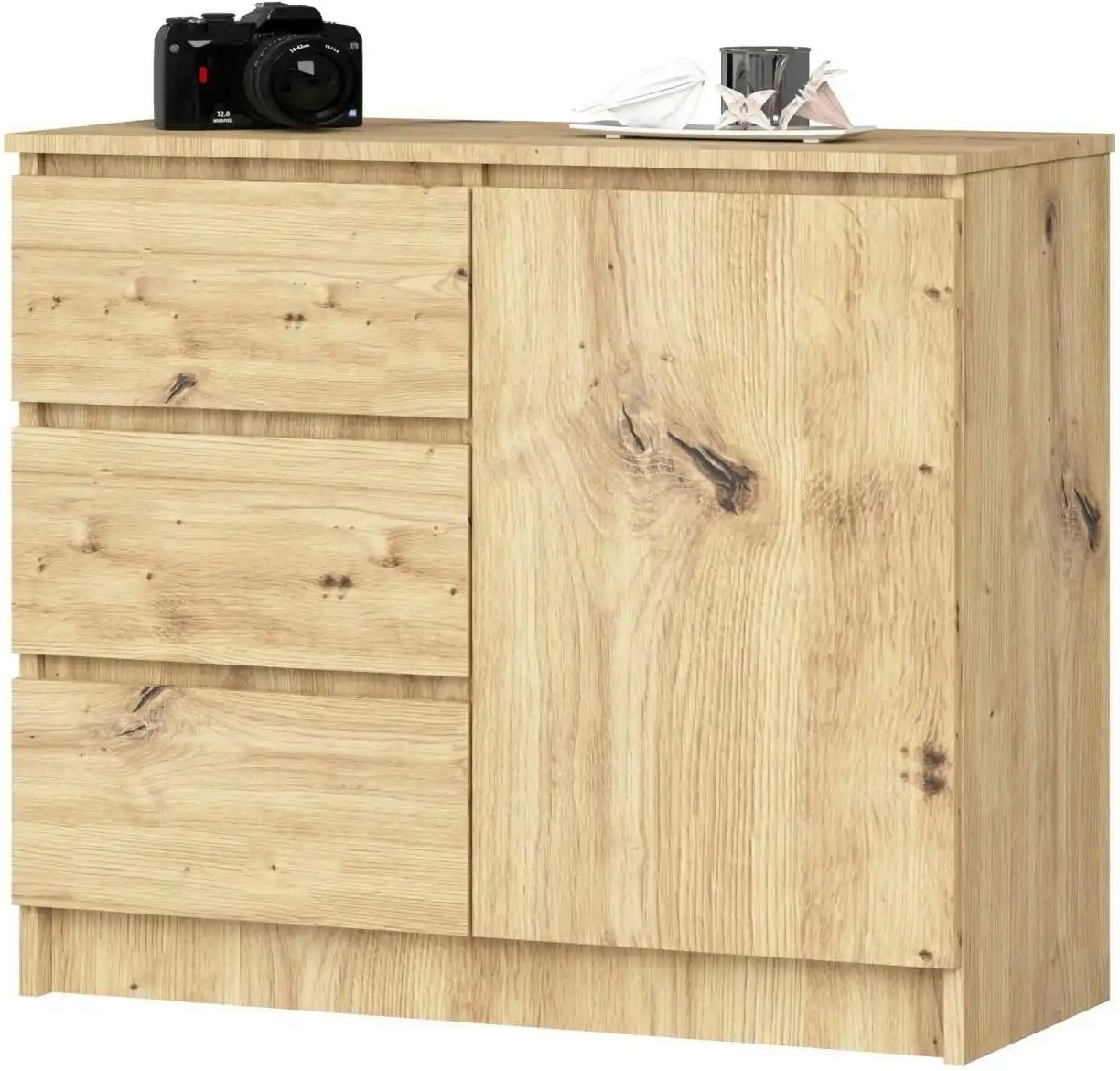 Kommode Kubra ¦ holzfarben ¦ Maße (cm): B: 80 H: 77 Kommoden & Sideboards > Sideboards - Höffner