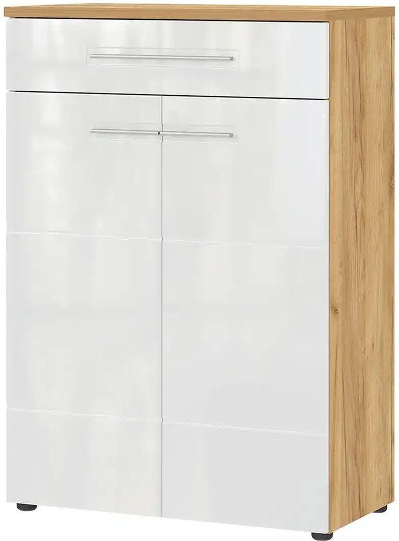 Thumbnail - uno Schuhschrank Dana ¦ holzfarben ¦ Maße (cm): B: 75 H: 110 T: 41.0 Garderoben & Kleiderstangen > Garderoben Schuhschr...