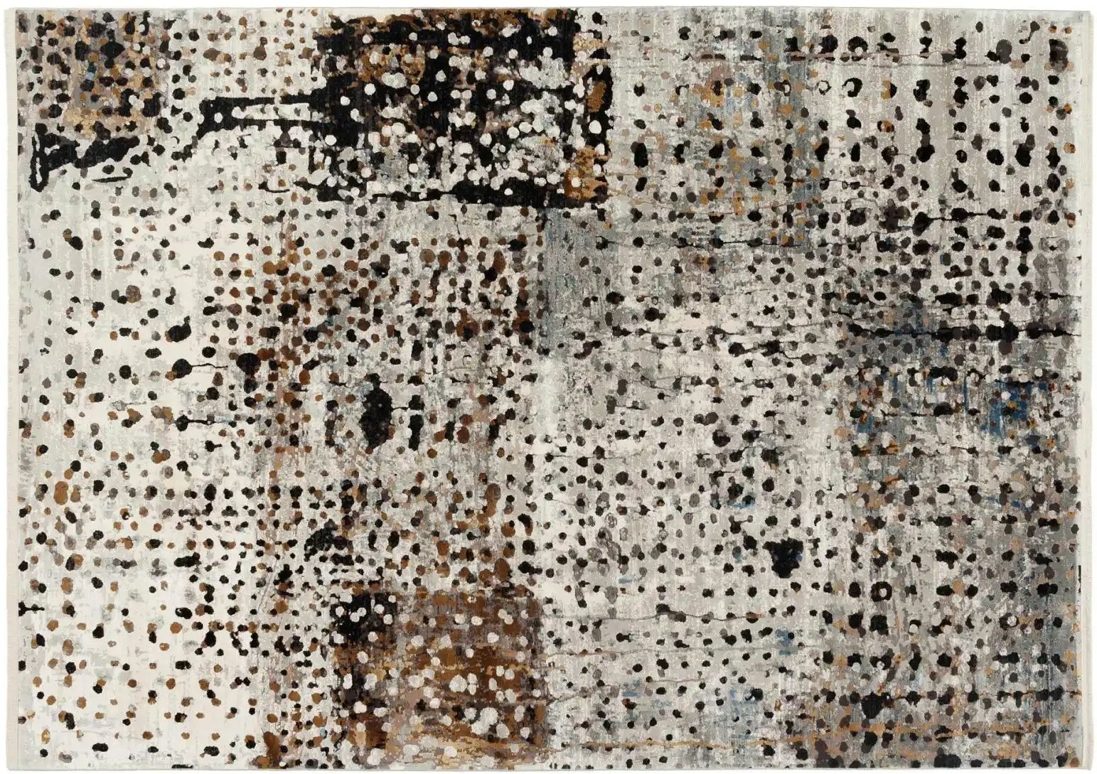 Musterring Teppich ¦ grau ¦ Viskose,Synthetische Fasern ¦ Maße (cm): B: 120 H: 0,9 Teppiche > Wohnteppiche - Höffner