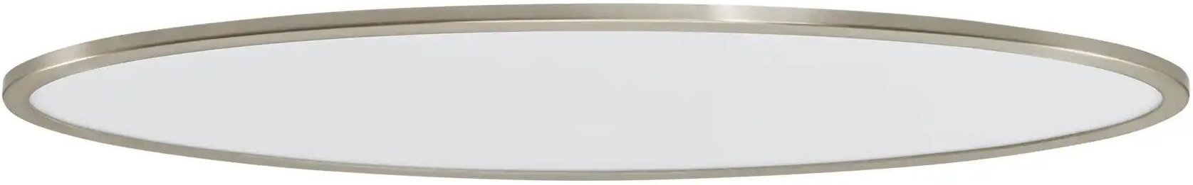 Meisterleuchten Smart Home-Deckenleuchte oval ¦ silber ¦ Maße (cm): B: 100 H: 5,5 T: 40.0 Lampen & Leuchten > Deckenl...