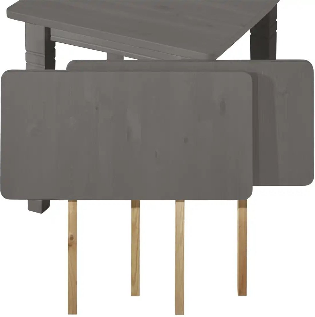 maison bleue Ansteckplatte 1-teilig Florian ¦ grau ¦ Maße (cm): B: 90 Tische > Tischplatten - Höffner