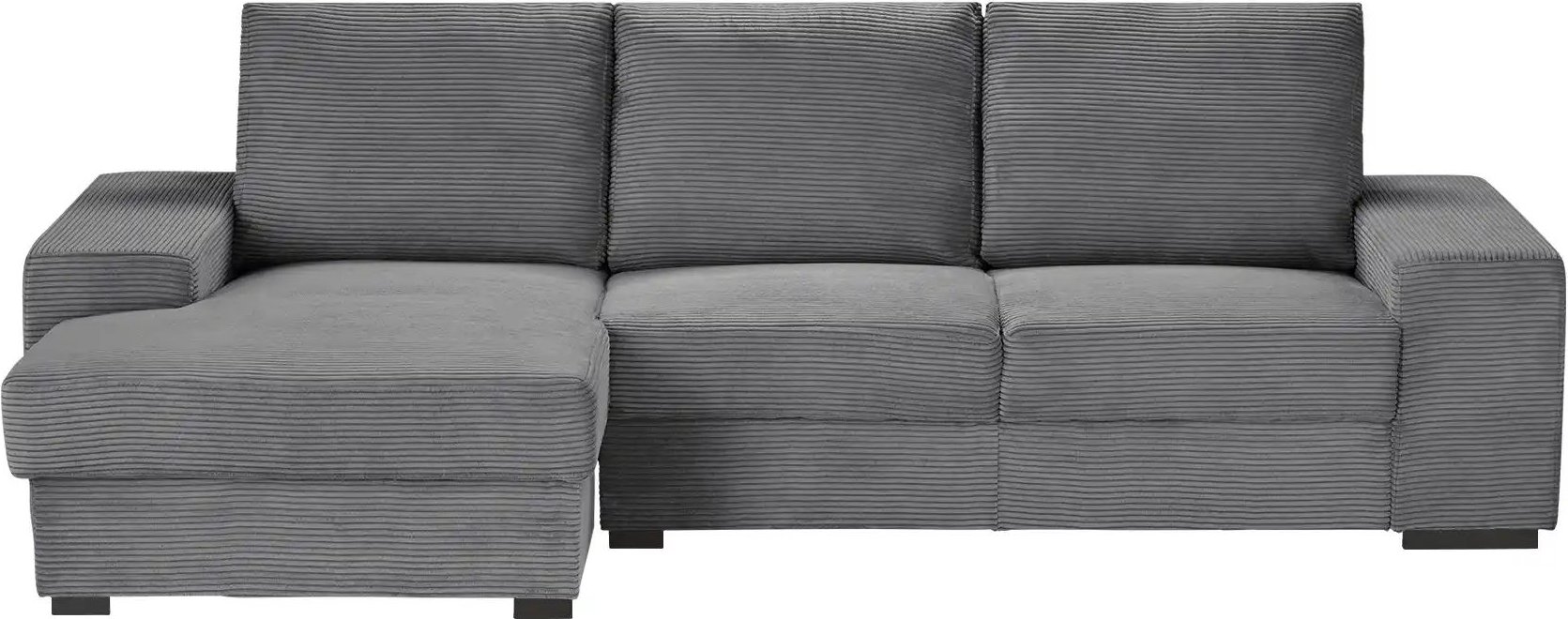 Ecksofa Renée ¦ grau ¦ Maße (cm): B: 276 H: 92 T: 146.0 Polstermöbel > Sofas > 3-Sitzer - Höffner