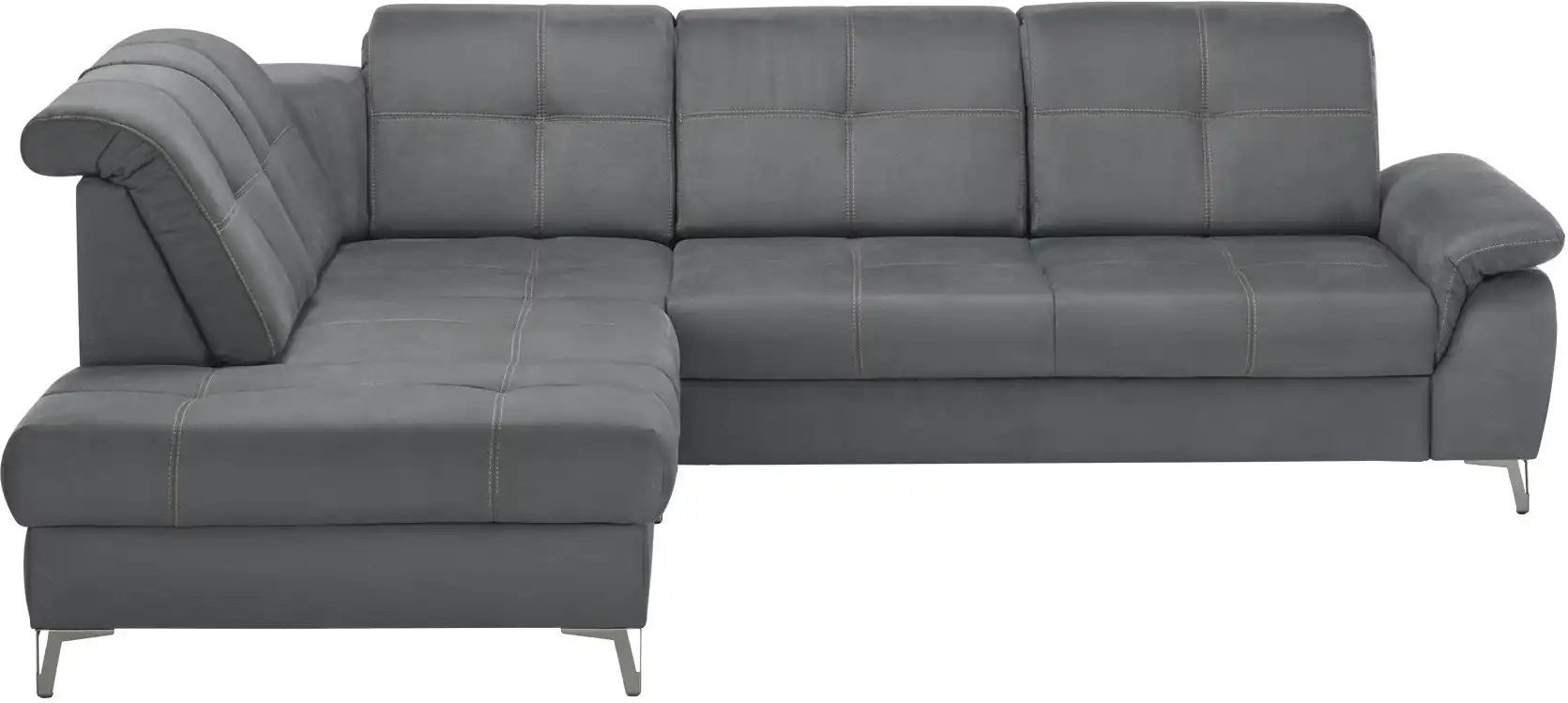 medium Ecksofa Planova II ¦ grau ¦ Maße (cm): B: 282 H: 114 T: 241.0 Polstermöbel > Sofas > Ecksofas - Höffner