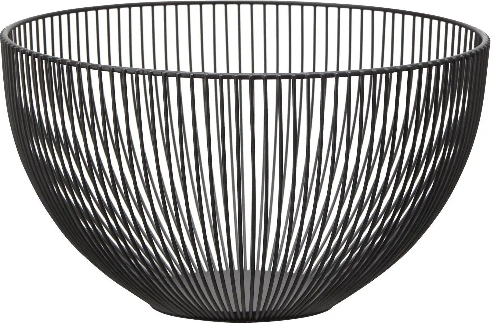 KHG Obstkorb ¦ schwarz ¦ Edelstahl ¦ Maße (cm): H: 14 Ø: 25 Küchenzubehör & Helfer > Küchenhelfer - Höffner