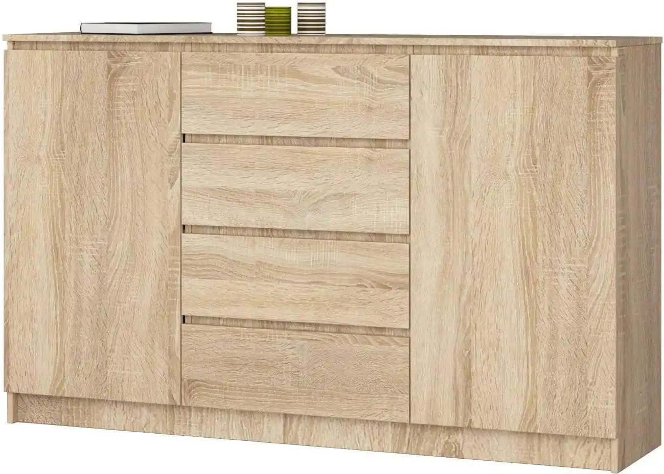 Highboard 160 cm breit Kilian ¦ holzfarben ¦ Maße (cm): B: 160 H: 99 Kommoden & Sideboards > Highboards - Höffner