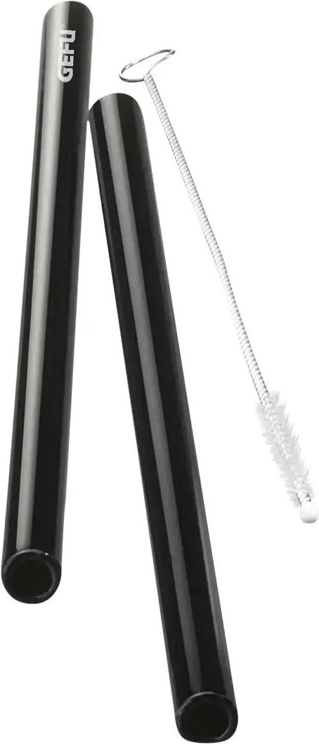 Gefu 4er-Glastrinkhalmset FUTURE ¦ schwarz ¦ Glas Ø: 0.8 Küchenzubehör & Helfer > Getränkezubereitung - Höffner