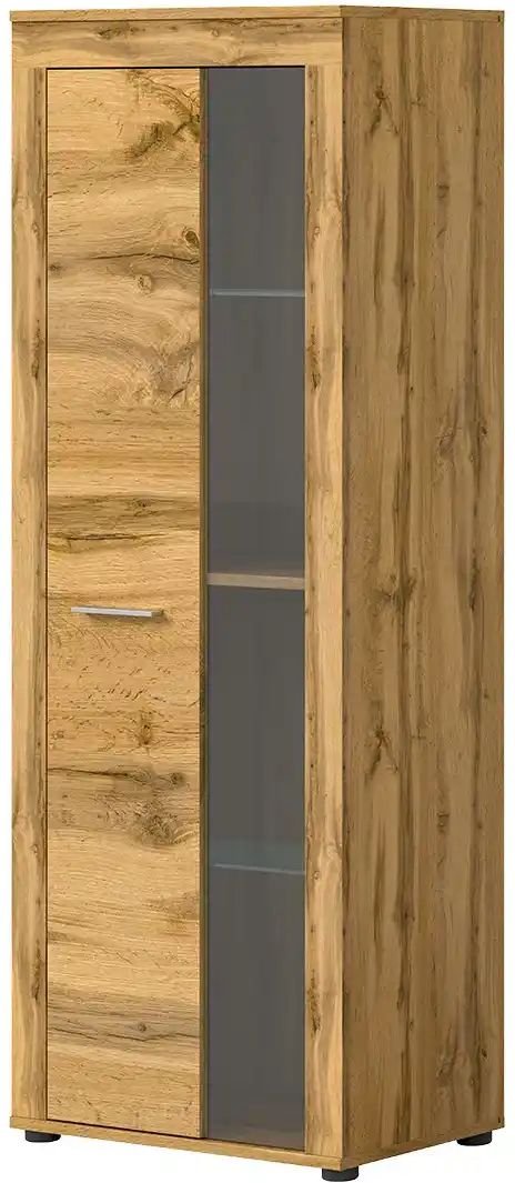 Vitrine Bardenas ¦ holzfarben ¦ Maße (cm): B: 60 H: 159 T: 35.0 Schränke > Vitrinen - Höffner