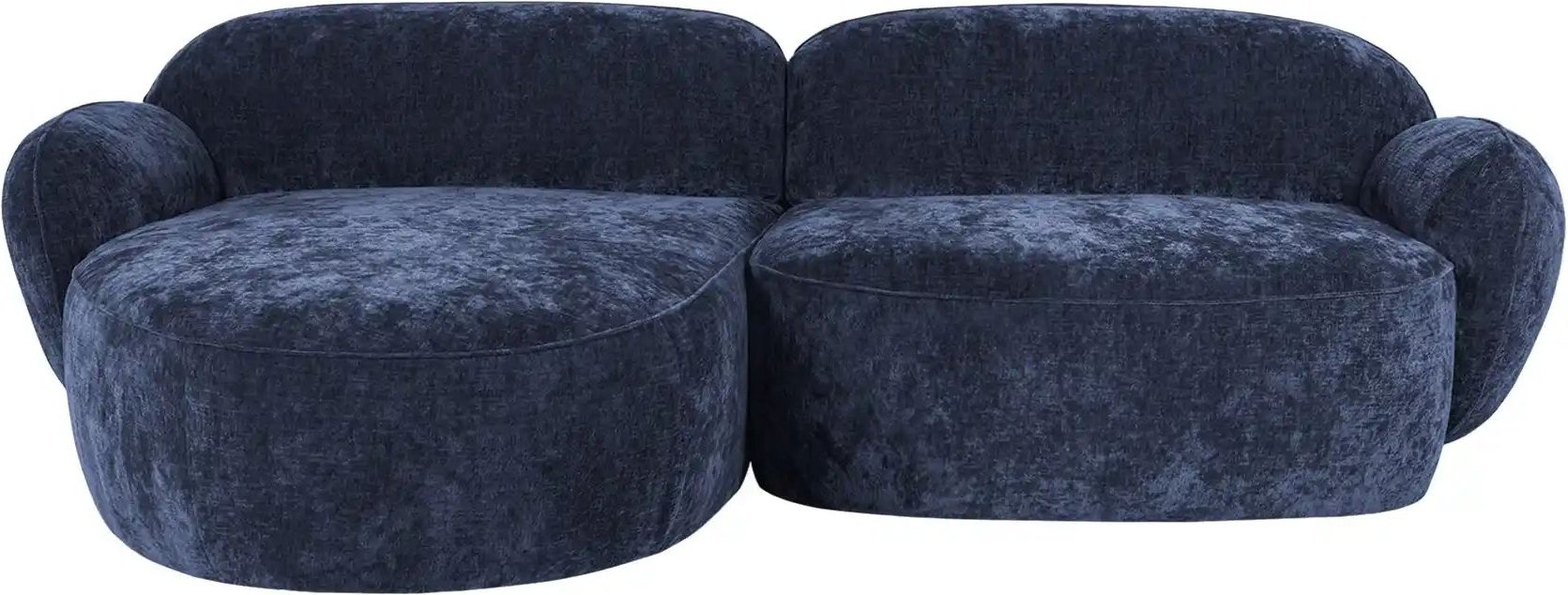 SOHO Ecksofa Bubble ¦ blau ¦ Maße (cm): B: 236 H: 80 T: 164.0 Polstermöbel > Sofas > Ecksofas - Höffner