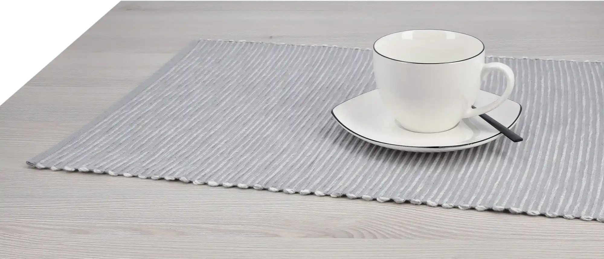 HOME STORY Platzset Greta ¦ silber ¦ Maße (cm): B: 32 Tischwäsche & Küchentextilien > Platzsets - Höffner