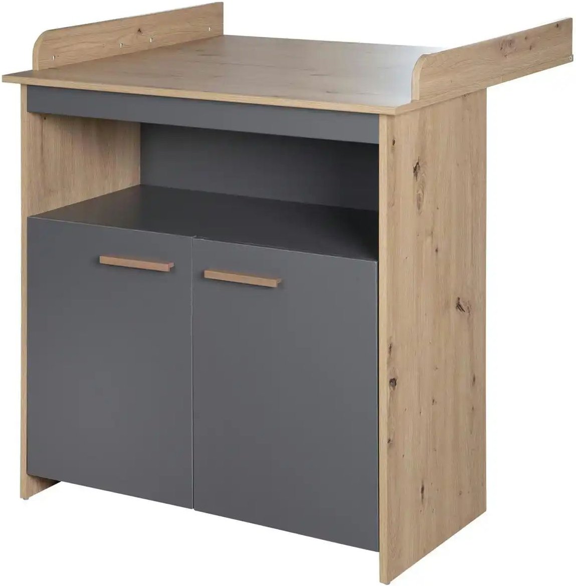 Roba Wickelkommode Anna ¦ grau ¦ Maße (cm): B: 88 H: 98 Baby > Babymöbel > Wickelkommoden - Höffner