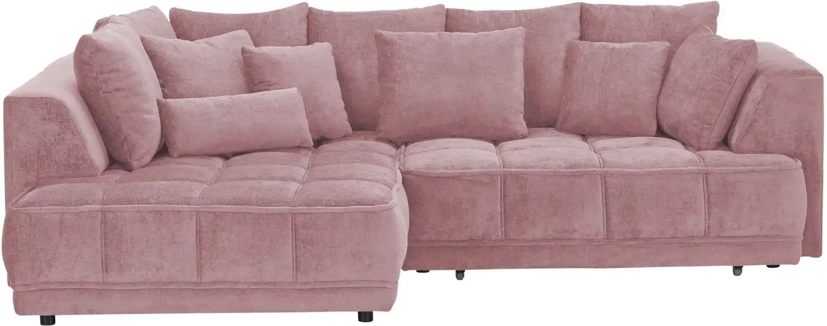 switch Ecksofa Tiga ¦ rosa/pink ¦ Maße (cm): B: 285 H: 88 T: 205.0 Polstermöbel > Sofas > Ecksofas - Höffner