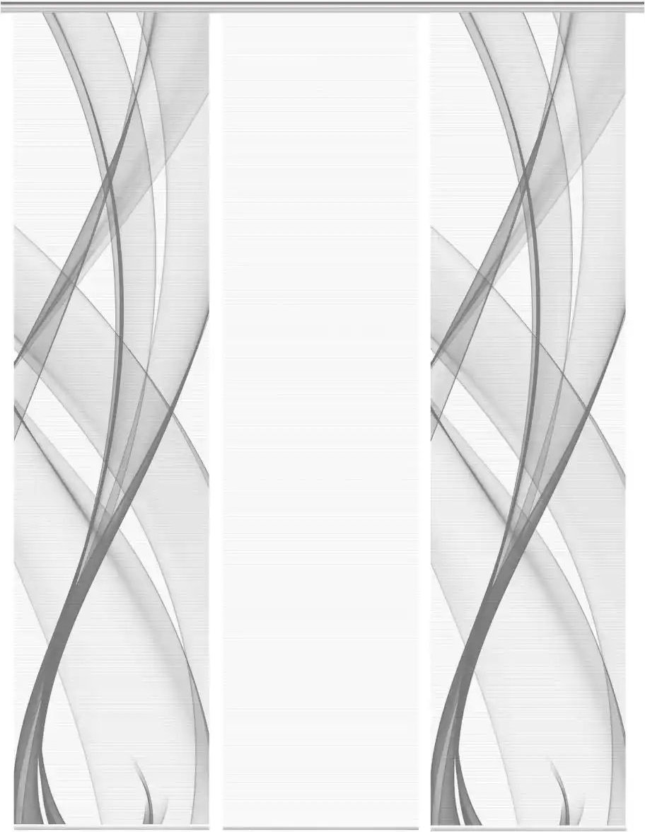 VISION S Schiebevorhang ¦ grau ¦ Synthetik ¦ Maße (cm): B: 60 H: 260 Gardinen & Rollos > Gardinen & Vorhänge > Schiebe...