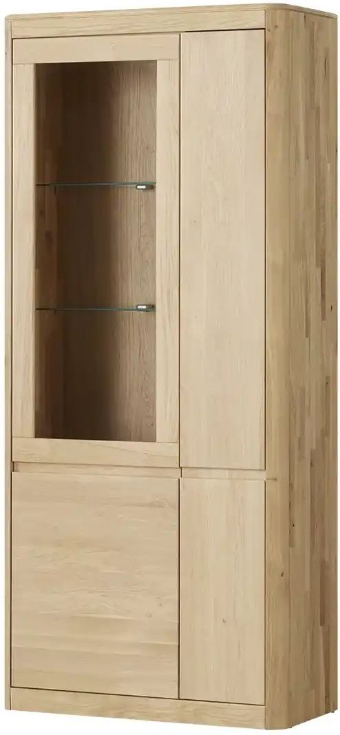 Woodford Vitrine Barton ¦ holzfarben ¦ Maße (cm): B: 90 H: 200 T: 41.0 Schränke > Vitrinen - Höffner