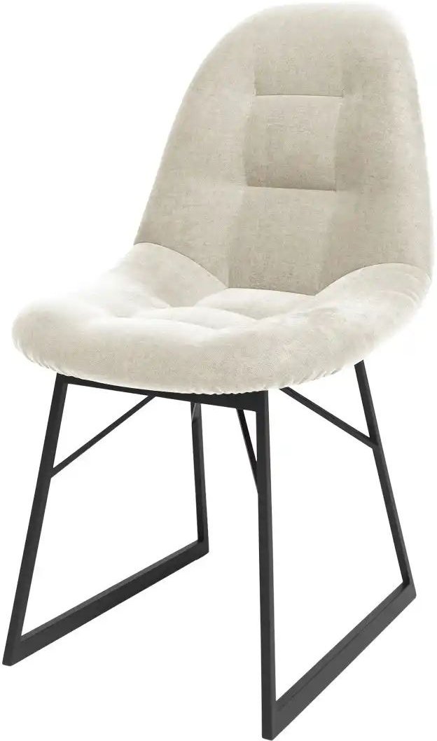 JOOP! Chenille-Kufenstuhl Systems ¦ beige ¦ Maße (cm): B: 53 H: 93 T: 63.0 Stühle > Küchenstühle > Polster Küchenstühle...