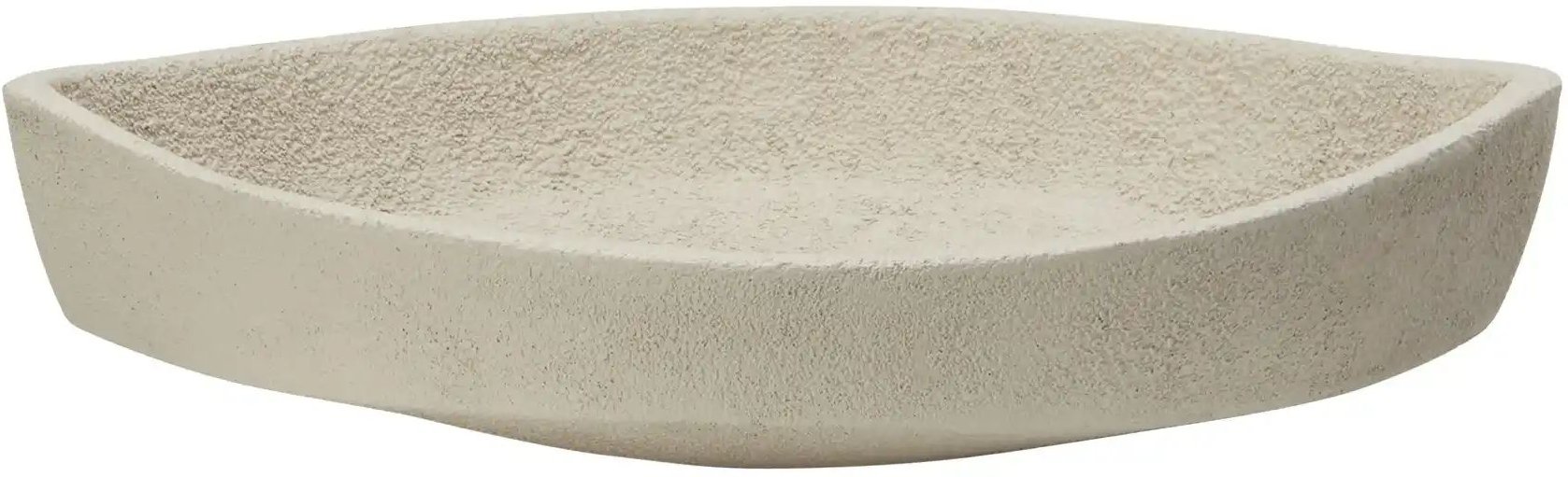 HOME STORY Deko Schale   ¦ creme ¦ Aluminium ¦ Maße (cm): B: 18 H: 6 Accessoires > Deko-Schalen - Höffner