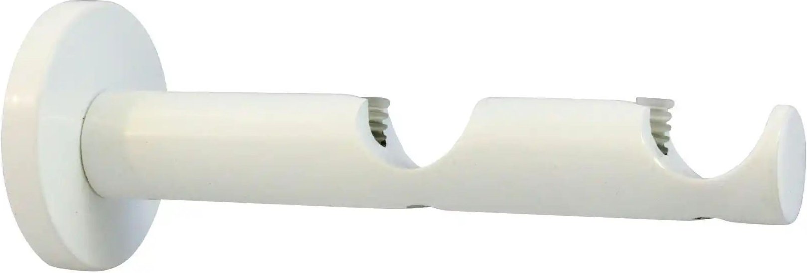 Mydeco Doppelträger function ¦ weiß ¦ Stahl ¦ Maße (cm): B: 4,9 H: 4,9 Gardinen & Rollos > Gardinenstangen & Zubehör >...