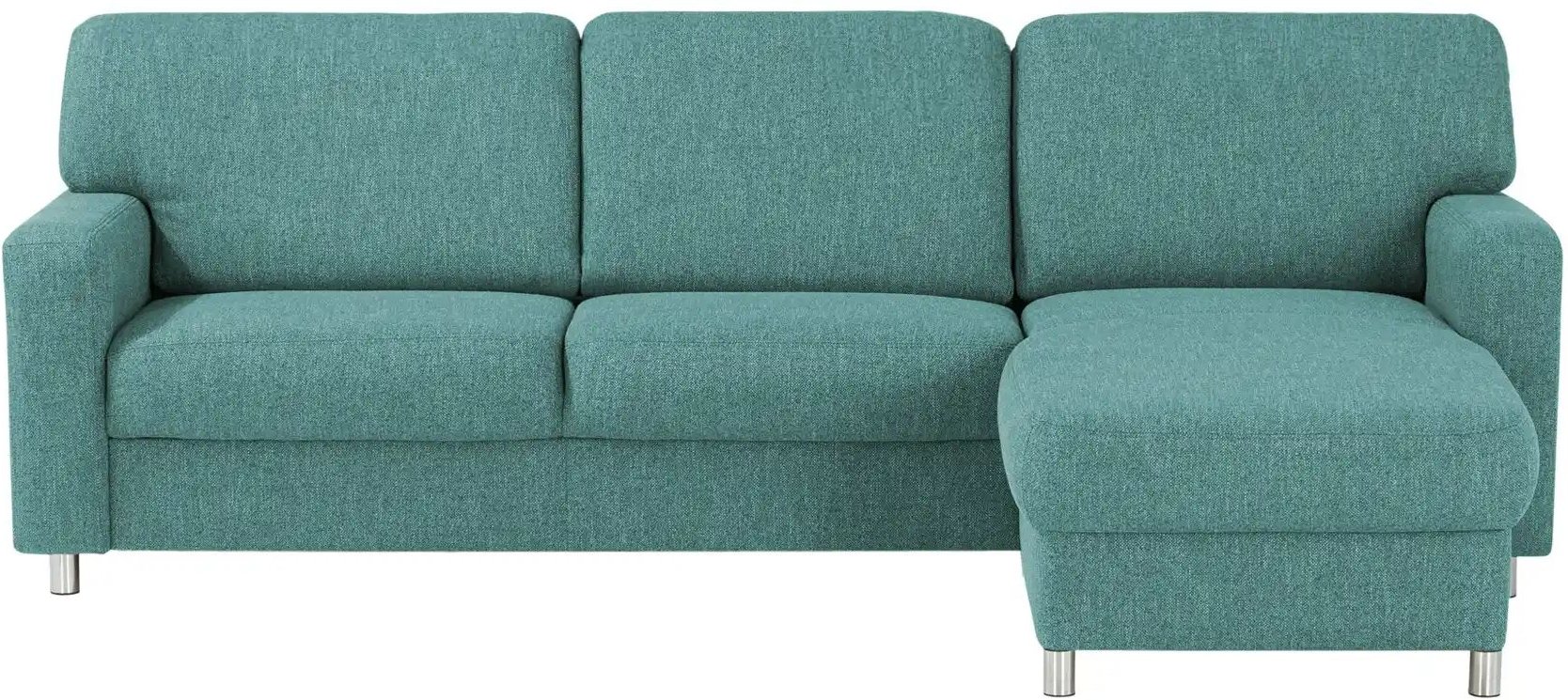 smart Ecksofa Valencia ¦ türkis/petrol ¦ Maße (cm): B: 253 H: 90 T: 173.0 Polstermöbel > Sofas > 3-Sitzer - Höffner