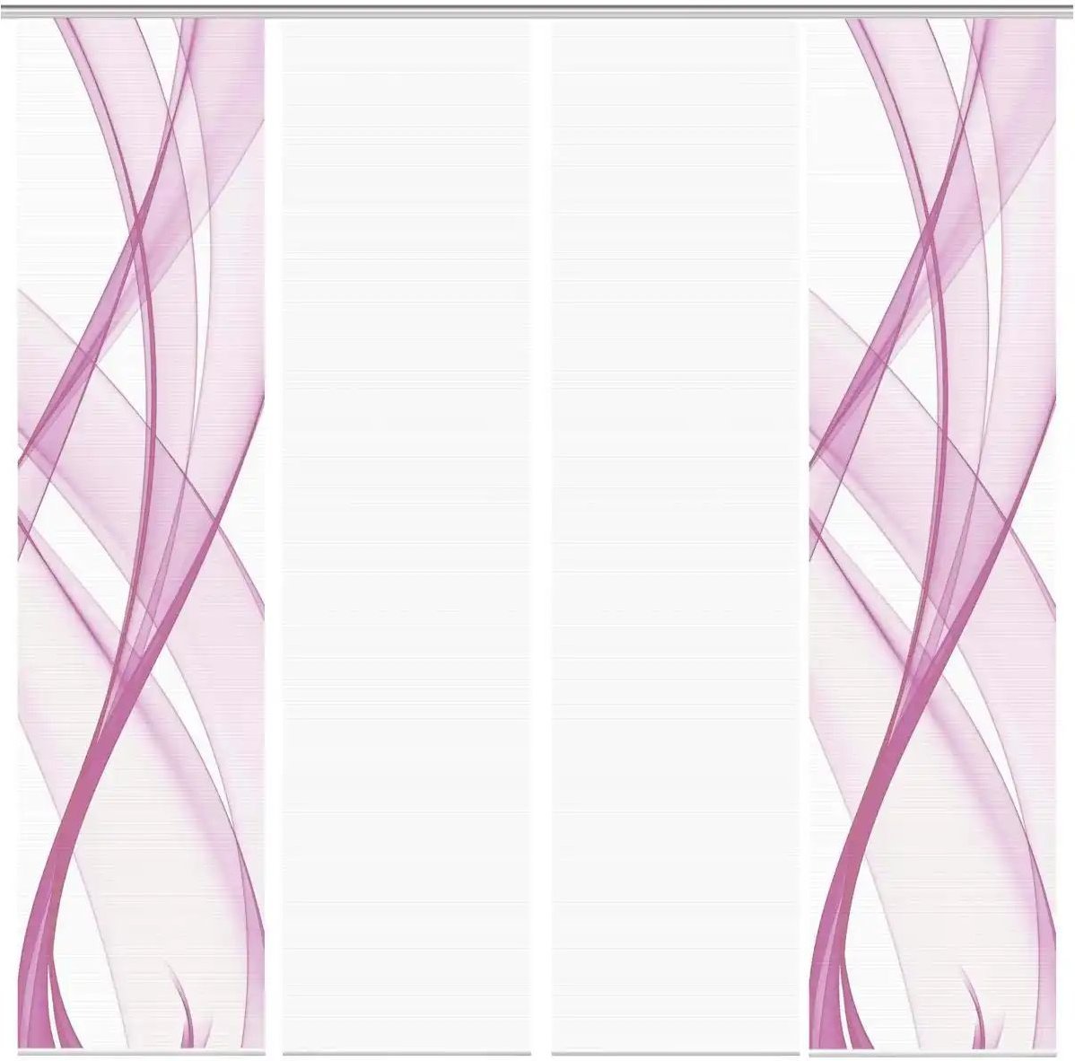 VISION S Schiebevorhang ¦ rosa/pink ¦ Synthetik ¦ Maße (cm): B: 60 H: 260 Gardinen & Rollos > Gardinen & Vorhänge > Sc...