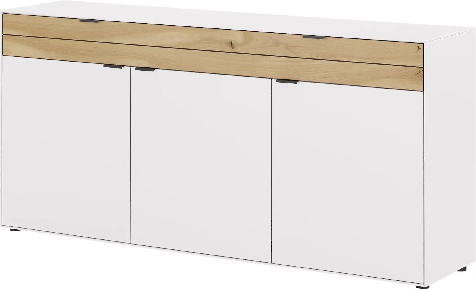 Jette Home Sideboard Como ¦ weiß ¦ Maße (cm): B: 182 H: 88 T: 46.0 Kommoden & Sideboards > Sideboards - Höffner