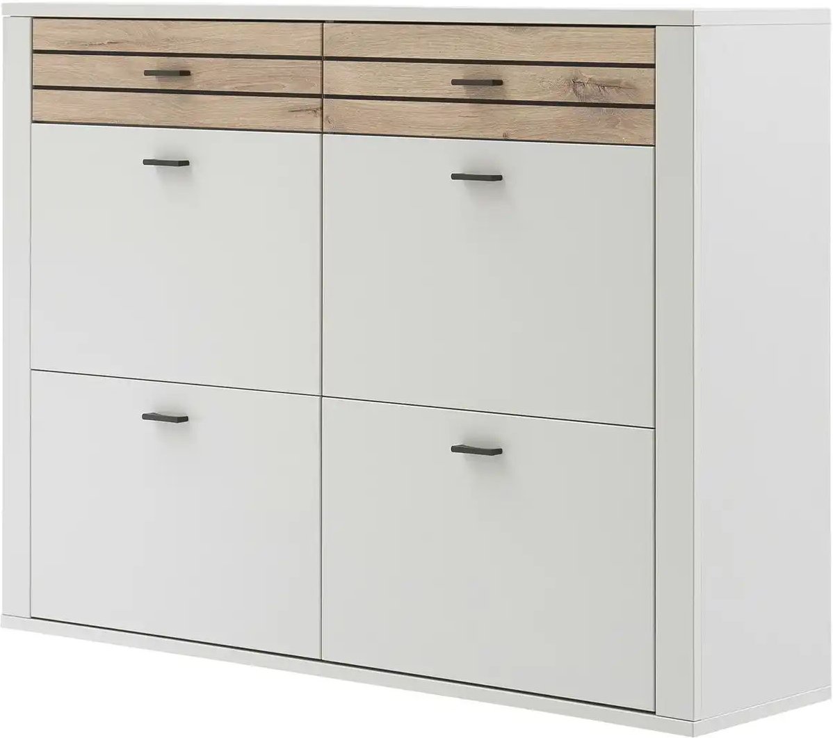 Hängeschuhschrank Octave ¦ weiß ¦ Maße (cm): B: 133 H: 101 T: 36.0 Garderoben & Kleiderstangen > Garderoben Schuhschrän...