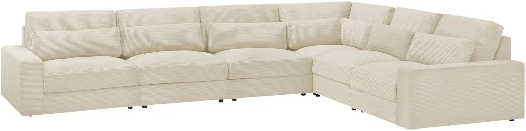 Ecksofa Branna ¦ creme ¦ Maße (cm): B: 412 H: 88 T: 322.0 Polstermöbel > Sofas > Ecksofas - Höffner