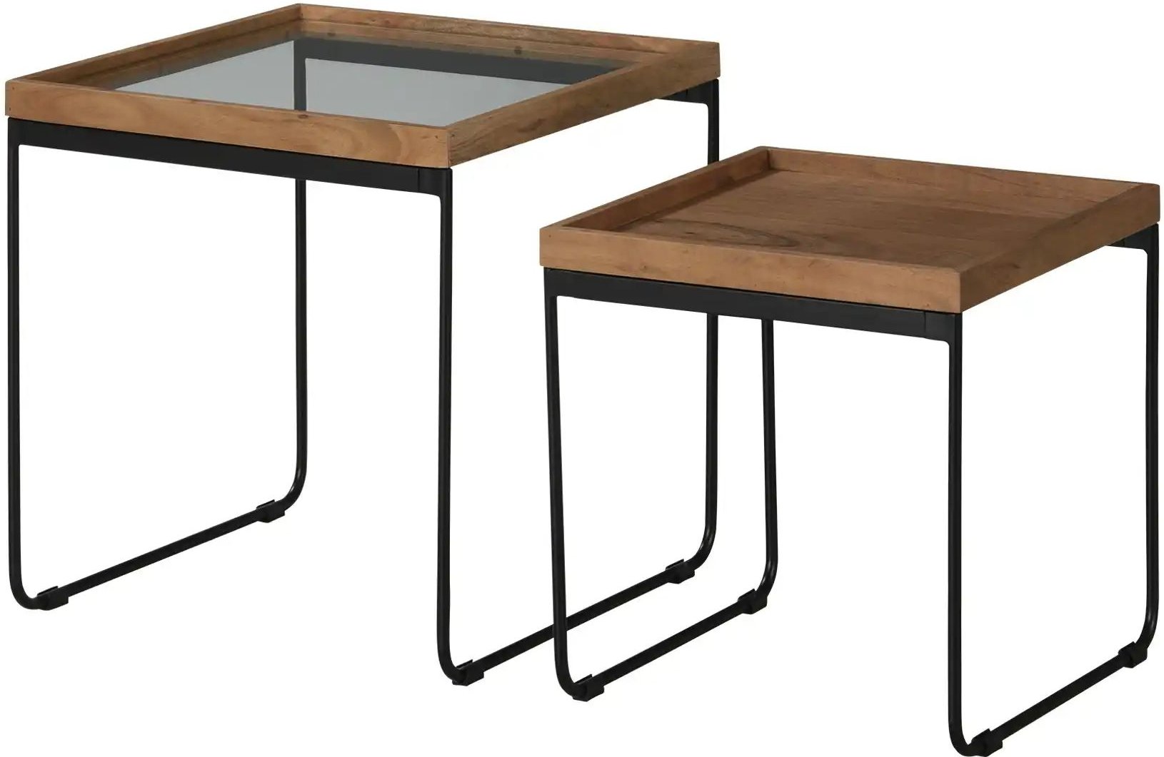 Beistelltisch 2er Set Jasper ¦ holzfarben ¦ Maße (cm): B: 50 H: 50 Tische > Beistelltische > Beistelltische ohne Rollen...