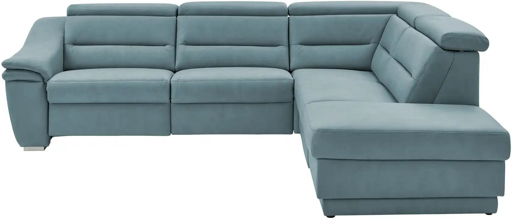 meinSofa Ecksofa Ivonne ¦ türkis/petrol ¦ Maße (cm): B: 294 H: 84 T: 245.0 Polstermöbel > Sofas > Ecksofas - Höffner