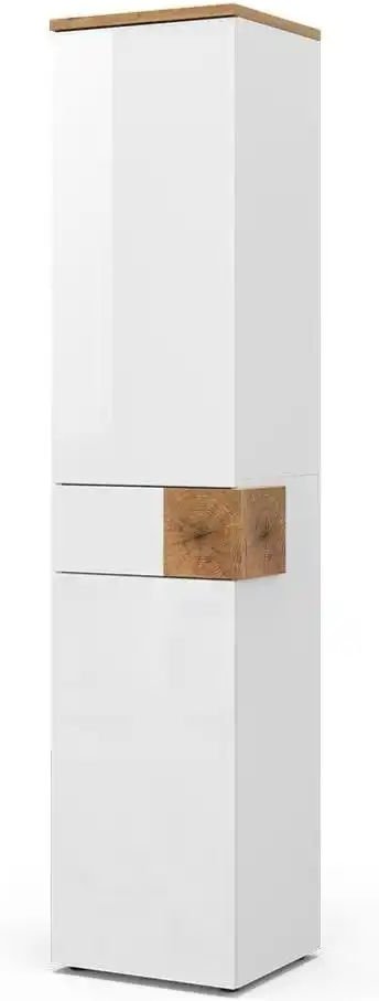 Hochschrank ¦ weiß ¦ Maße (cm): B: 40 H: 184,2 Schränke > Badschränke > Bad-Hochschränke - Höffner