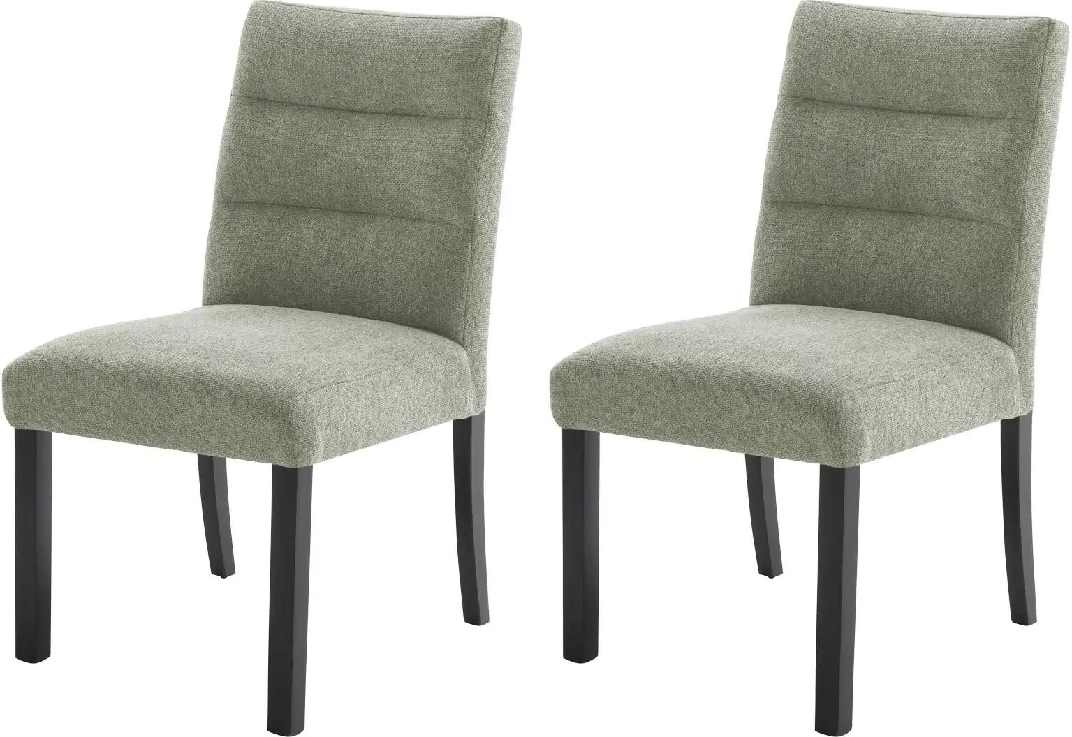 Woodford Esszimmerstuhl im 2er Set Tabby ¦ grün ¦ Maße (cm): B: 50 H: 91 T: 49.0 Stühle > Küchenstühle > Polster Küchens...