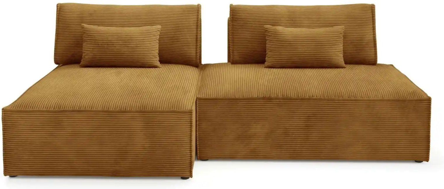 Thumbnail - Ecksofa modular Lucca ¦ orange ¦ Maße (cm): B: 236 H: 82 Polstermöbel > Sofas > Ecksofas - Höffner