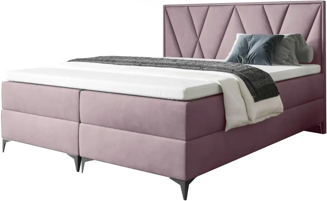 Boxbett mit Bettkasten Vella ¦ rosa/pink ¦ Maße (cm): B: 180 H: 110 Betten > Komfortbetten - Höffner