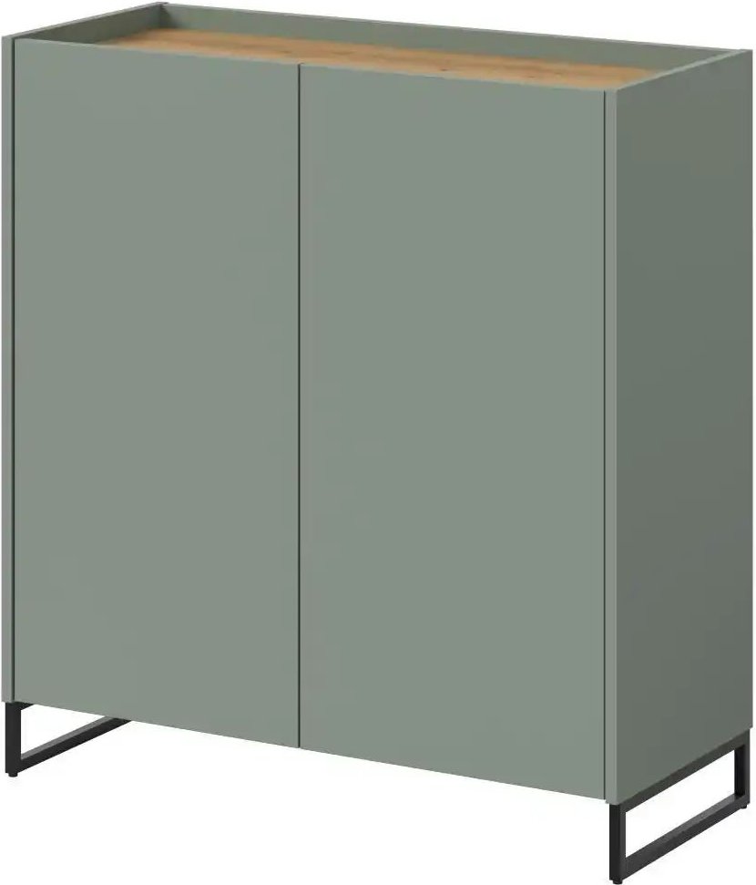 Schuhschrank ¦ grün ¦ Maße (cm): B: 90 H: 97 Garderoben & Kleiderstangen > Garderoben Schuhschränke - Höffner