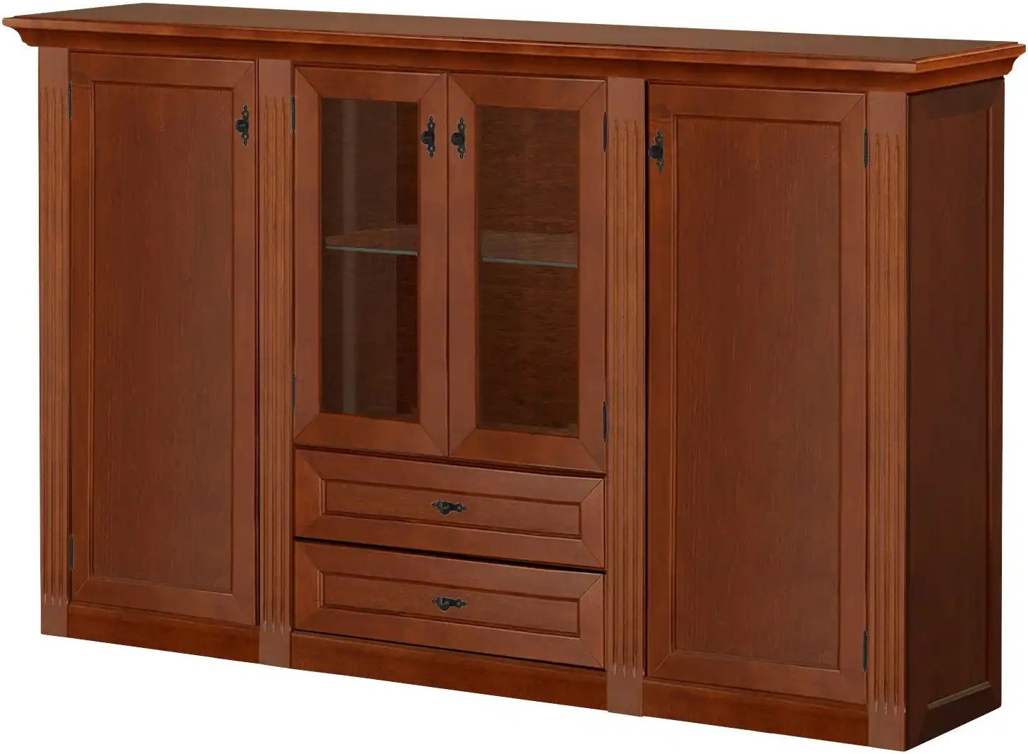 maison bleue Highboard Petit Chalet ¦ braun ¦ Maße (cm): B: 192 H: 119 T: 44.0 Kommoden & Sideboards > Highboards - Höf...