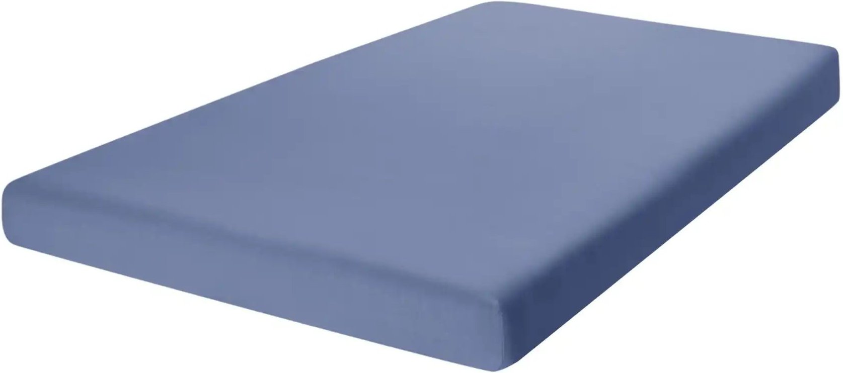 como Spannbetttuch Uni Jersey 2010 ¦ blau ¦ Maße (cm): B: 140 Bettwaren > Bettlaken - Höffner