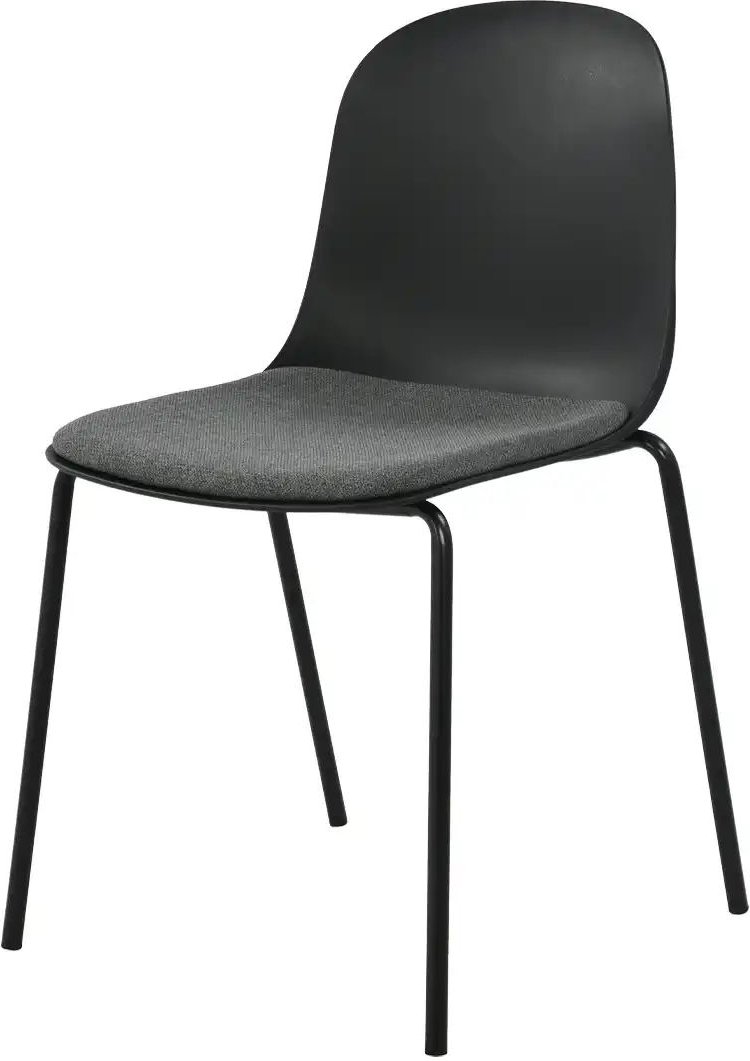 uno Esszimmerstuhl stapelbar Fenya ¦ schwarz ¦ Maße (cm): B: 51 H: 84,5 T: 54.3 Stühle > Esszimmerstühle > Esszimmerstüh...