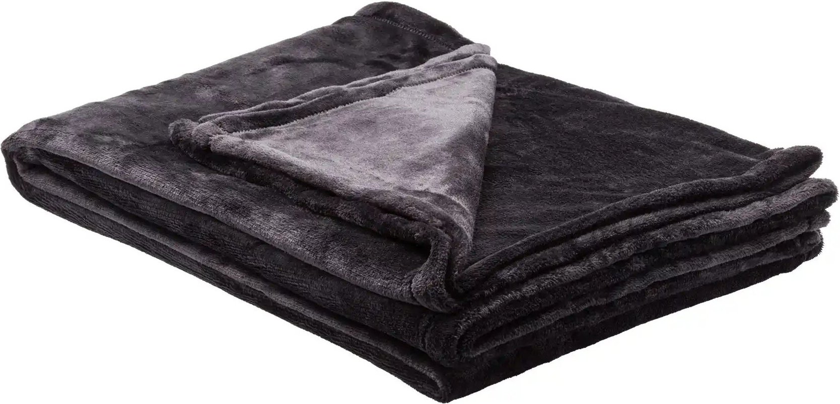 Thumbnail - como Soft Flauschdecke Mirabelle ¦ schwarz ¦ Synthetik ¦ Maße (cm): B: 150 Dekokissen & Decken > Kuscheldecken & Wohnde...