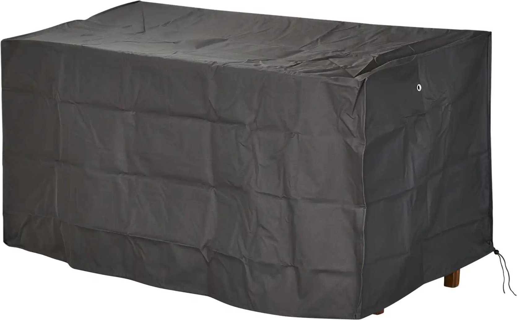 Schutzhülle für 3-sitzige Bank ¦ grau ¦ Maße (cm): B: 160 H: 85 T: 75.0 Garten > Gartenzubehör > Schutzhüllen - Höffne...